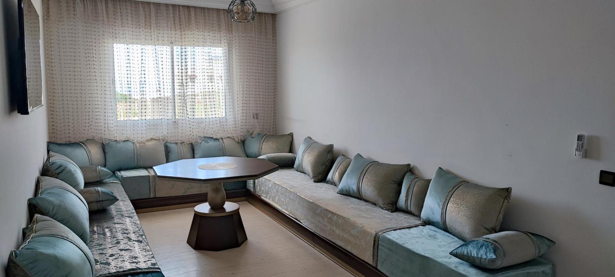 Magnifique Appartement De Standing A Tanger Avec Vue Sur Mer Et Acces Piscine Tânger Exterior foto