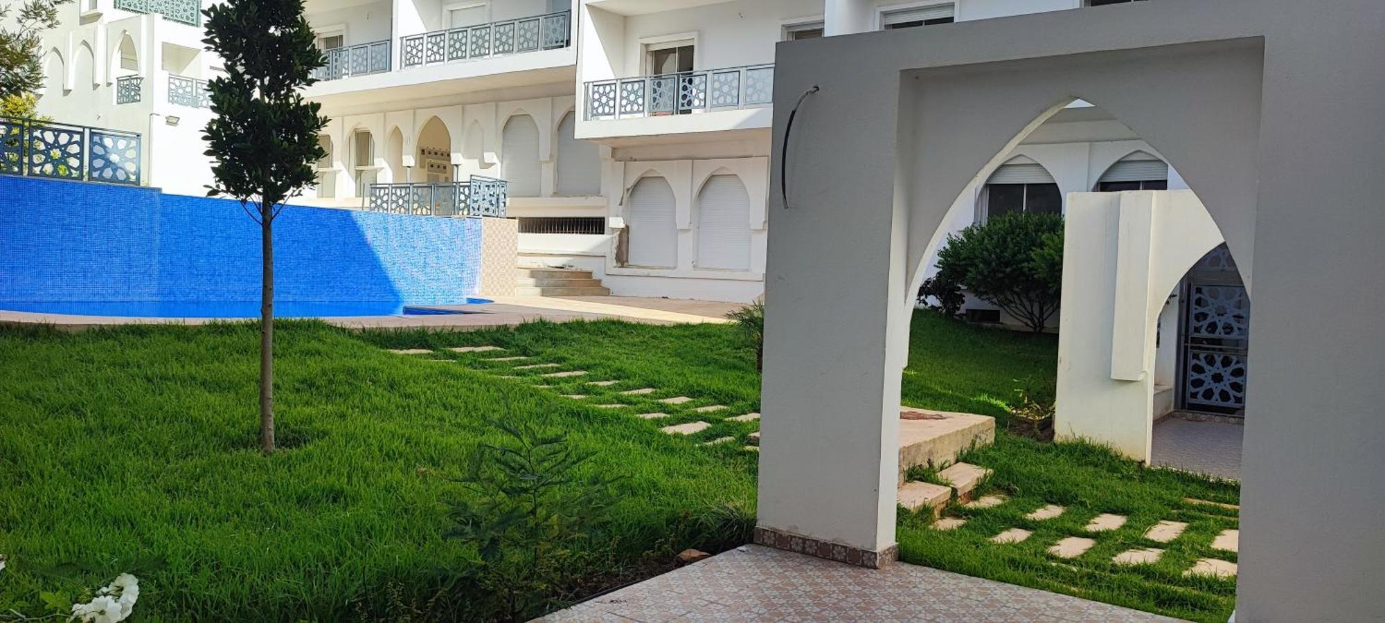 Magnifique Appartement De Standing A Tanger Avec Vue Sur Mer Et Acces Piscine Tânger Exterior foto